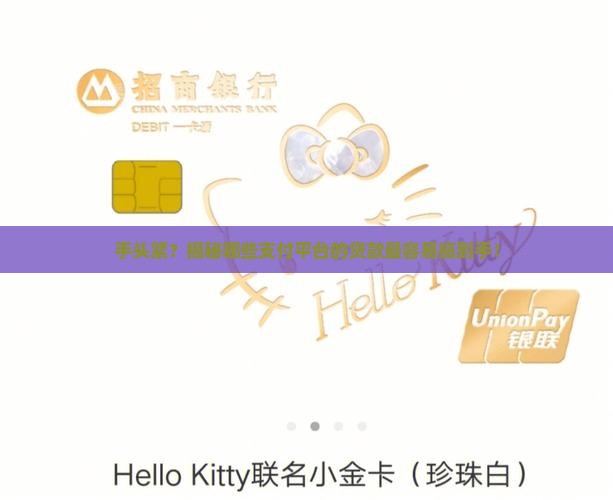 哪些支付平台好做贷款