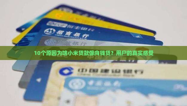 小米贷款为什么是向钱贷