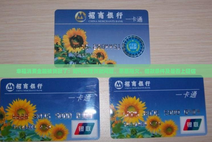 幸福消费金融被贷款了