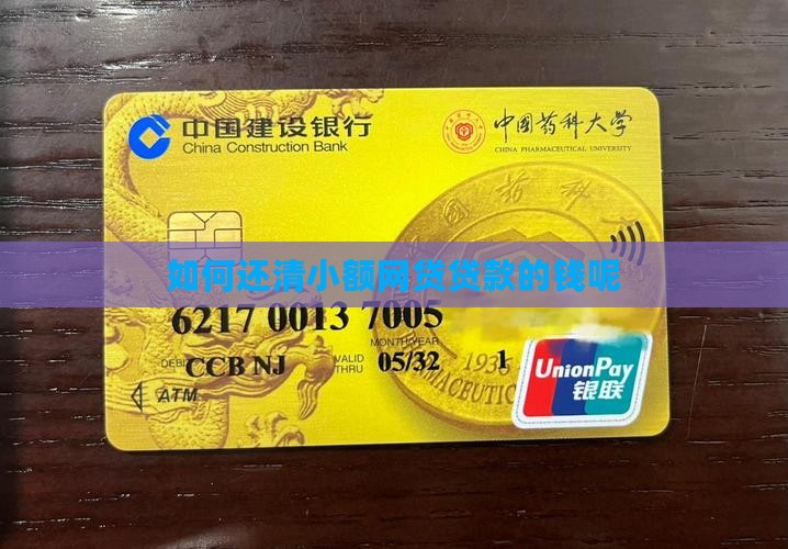 如何还清小额贷款的钱呢