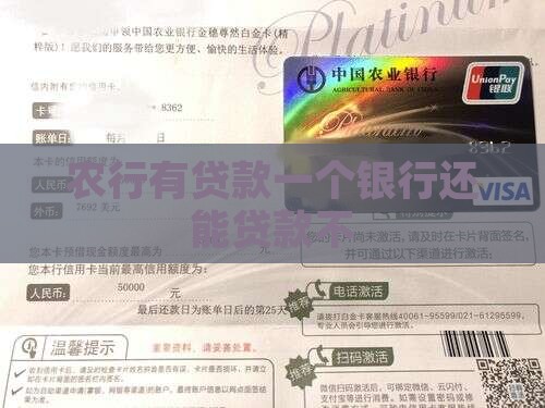 农行有贷款别的银行还能贷款不
