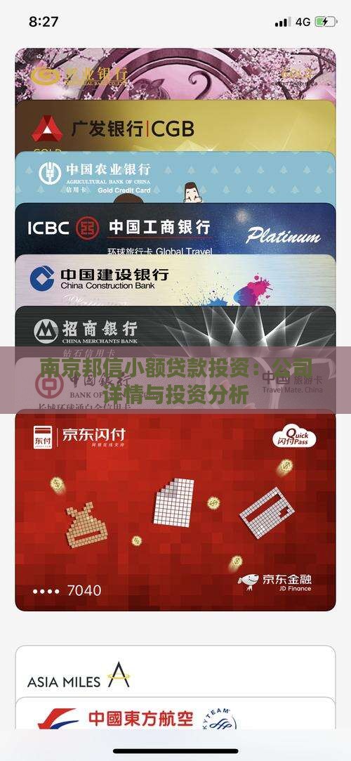 南京邦信小额贷款投资