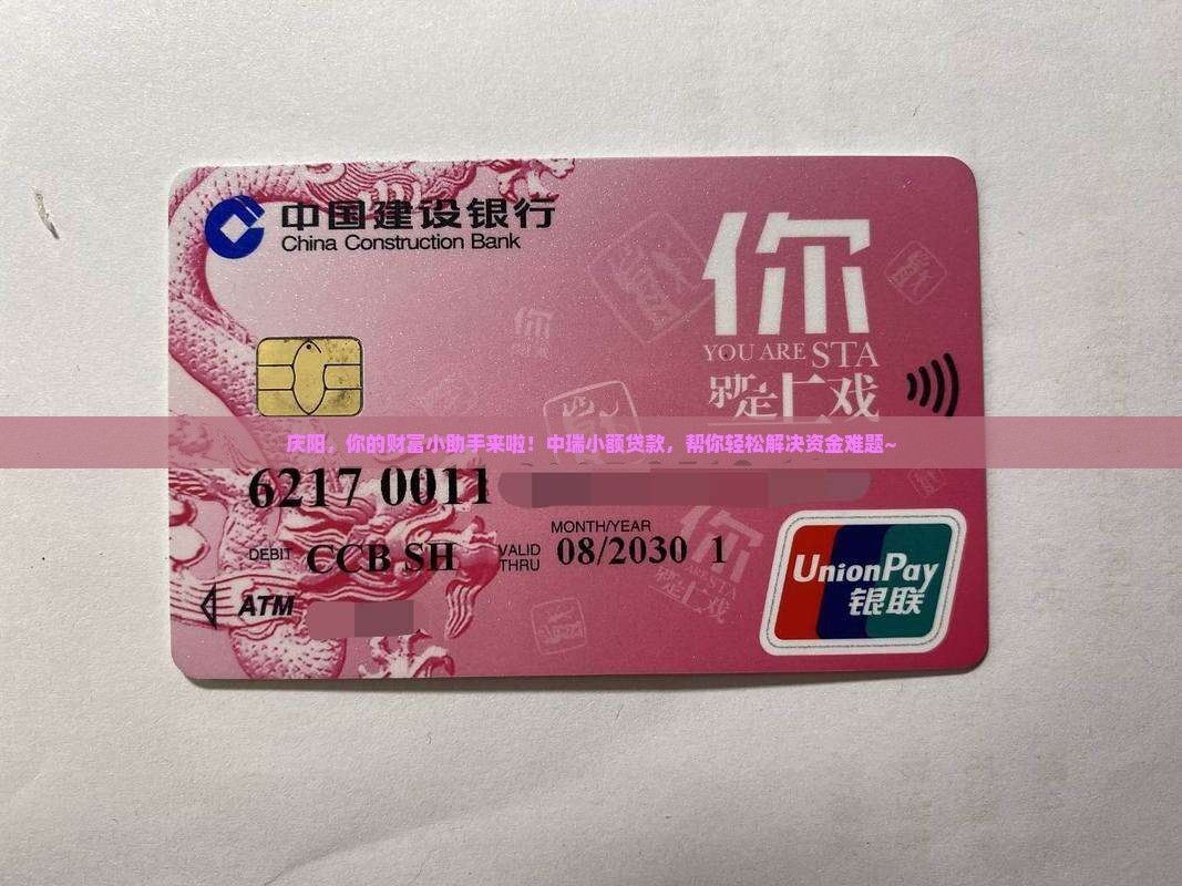庆阳中瑞小额贷款