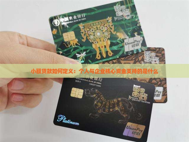 小额贷款指的什么
