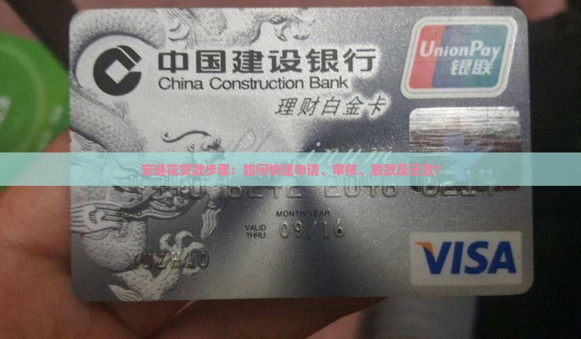 安逸花贷款步骤