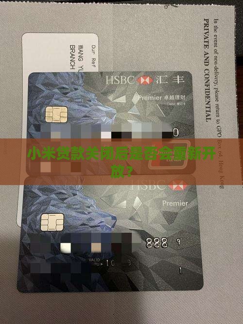 小米贷款关了会再开吗