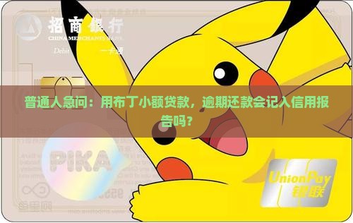 布丁小额贷款上征信吗