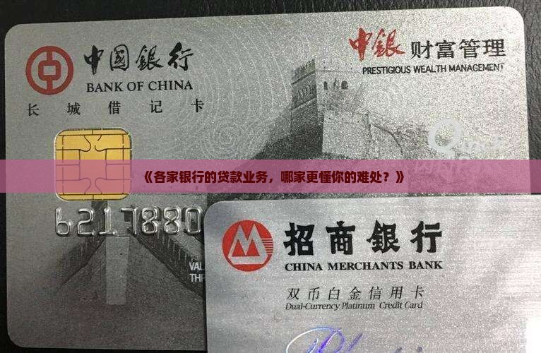 各家银行贷款业务