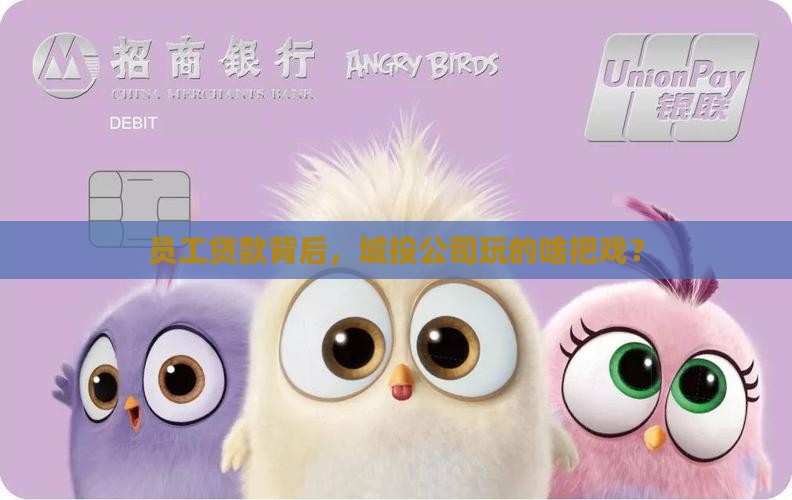 城投公司让员工贷款