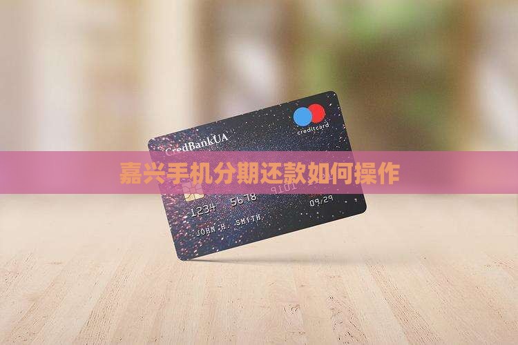 嘉兴手机贷款分期还款怎么还