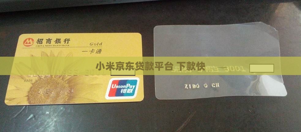 小米京东类似的贷款