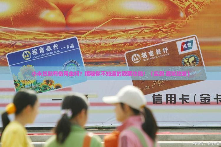 小米贷款有备用金吗