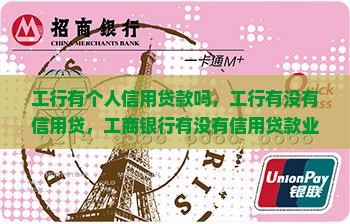 工行有个人信用贷款吗