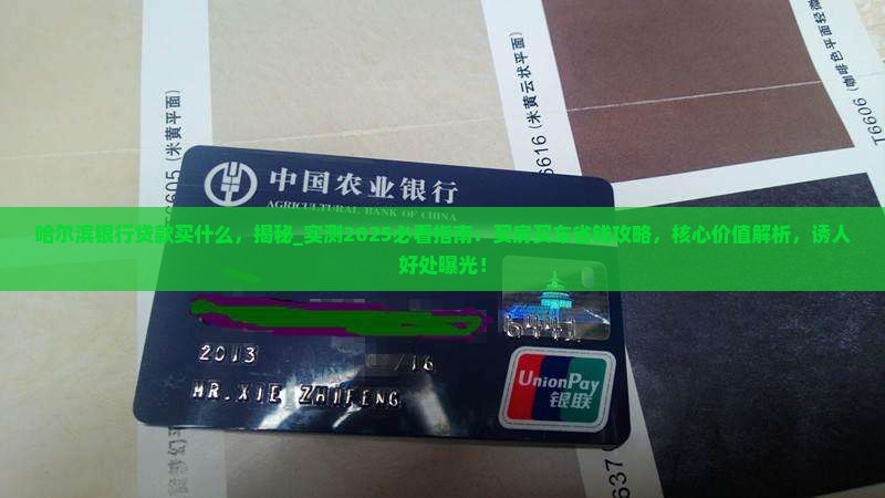 哈尔滨银行贷款买什么
