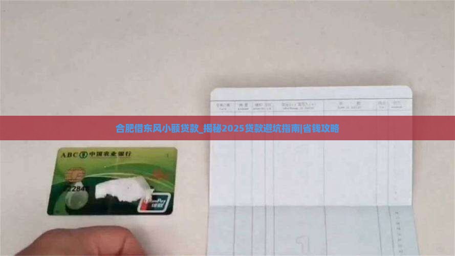 合肥借东风小额贷款