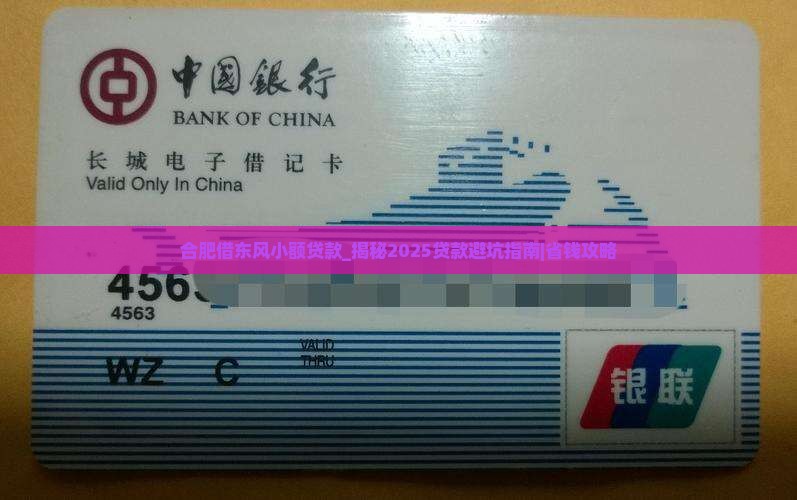 合肥借东风小额贷款