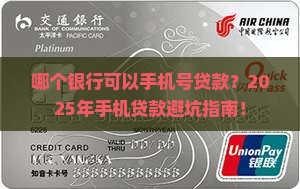 哪个银行可以手机号贷款