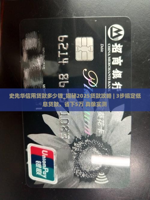 史先华信用贷款多少钱
