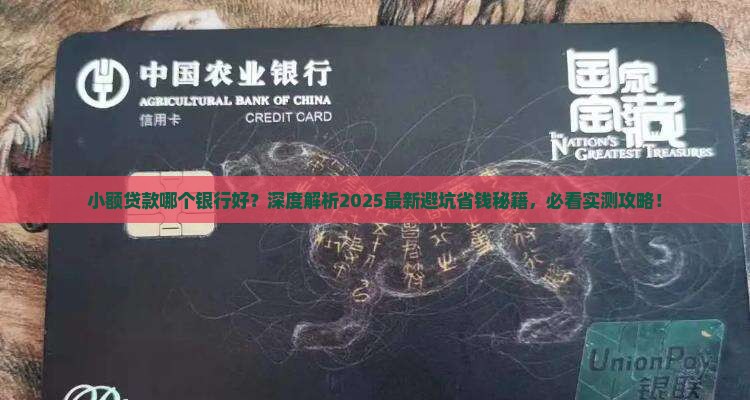小额贷款哪个银行号