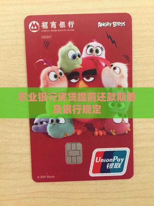 农行贷款提前还款期限