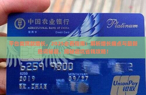 平台类贷款增长