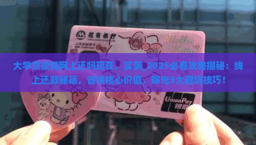 大学贷款能网上还吗现在