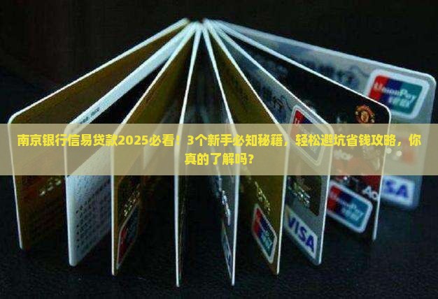 南京银行信易贷款
