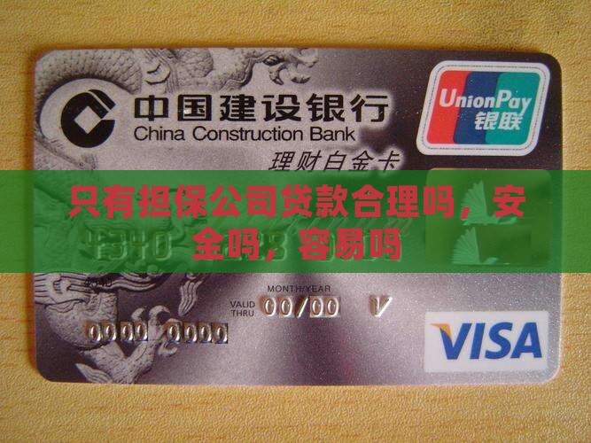 只有担保公司贷款合理吗