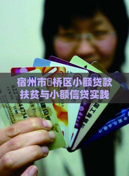 埇桥区小额贷款扶贫
