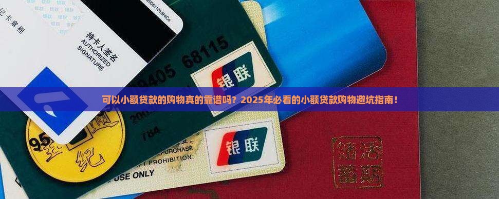 可以小额贷款的购物