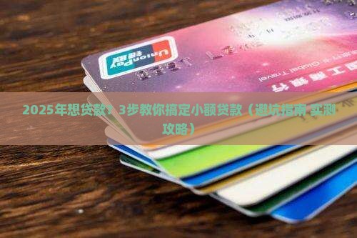 小额贷款怎么办呢