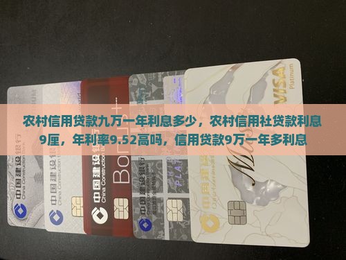 农村信用贷款九万一年