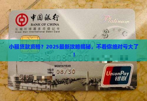 小额贷款资格