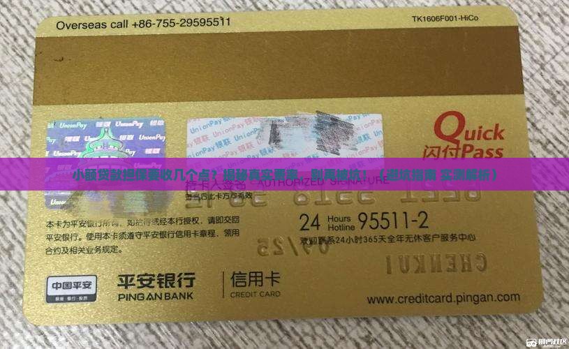 小额贷款担保几个点