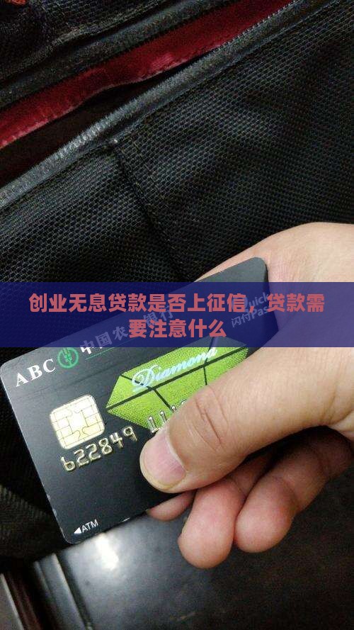 创业无息贷款上征信吗