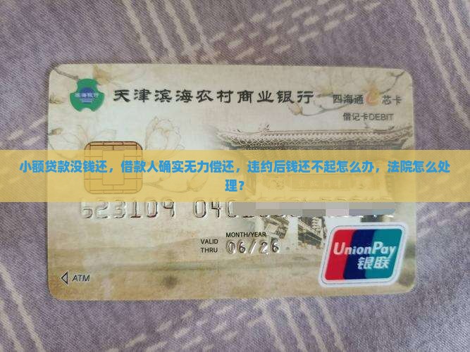 小额贷款没钱还