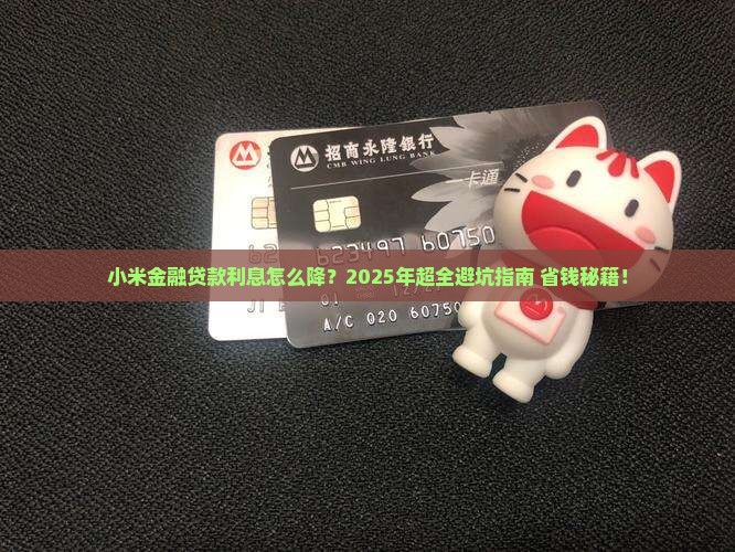 小米金融贷款利息如何降