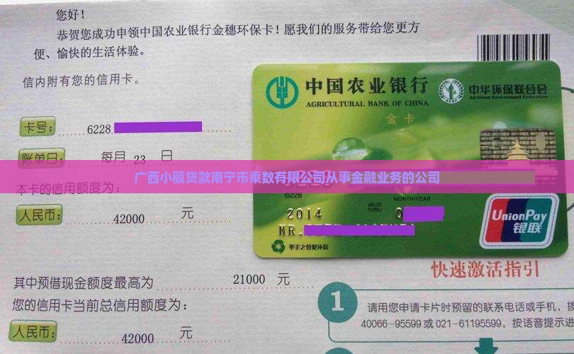 广西网商小额贷款