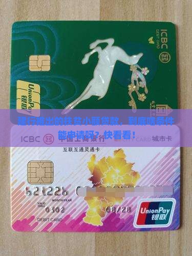 建行扶贫小额贷款条件