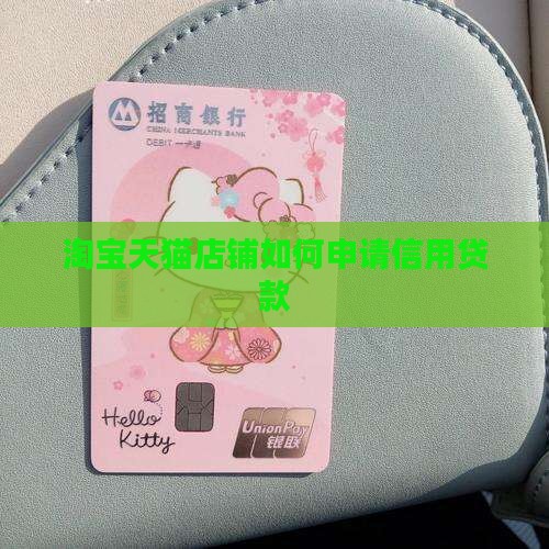 天猫店铺信用贷怎么贷款
