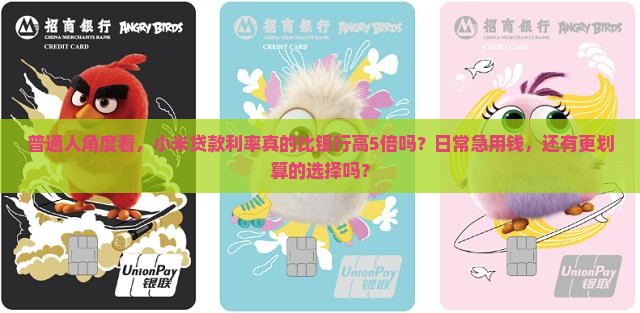 小米贷款利息真是高吗