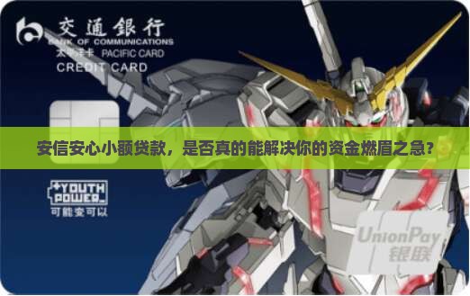 安信安心小额贷款