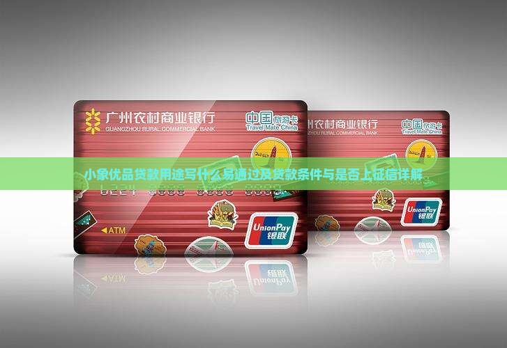 小象优品贷款用途写什么