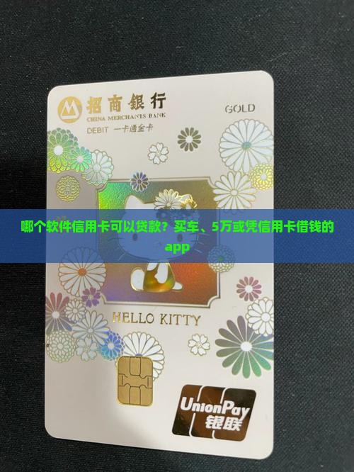 哪个软件信用卡可以贷款