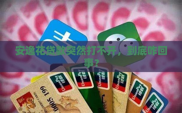 安逸花贷款怎么点不开了