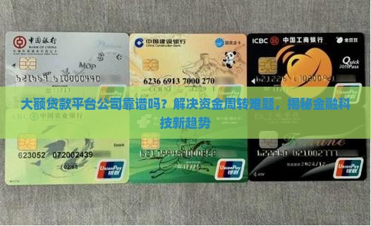 大额贷款平台公司