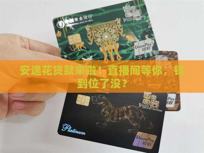 安逸花贷款直播