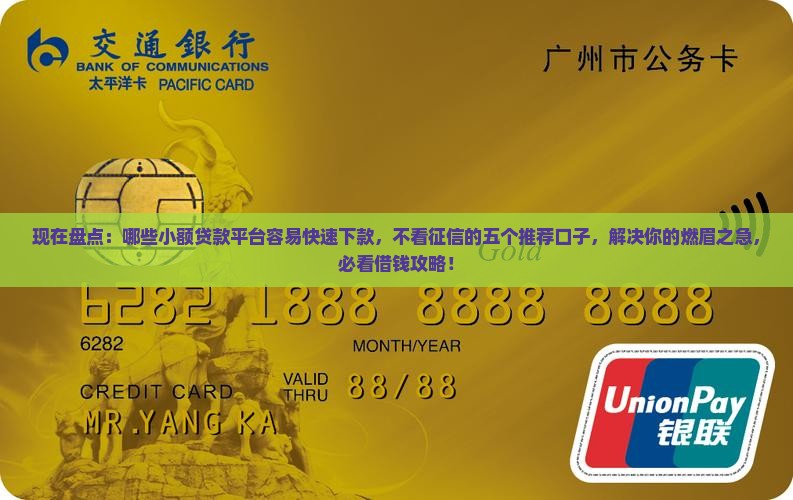 小额贷款哪个容易借到