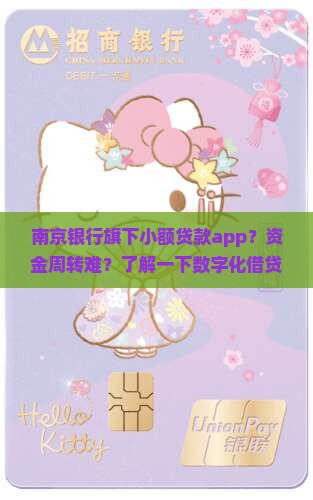南京银行旗下小额贷款app