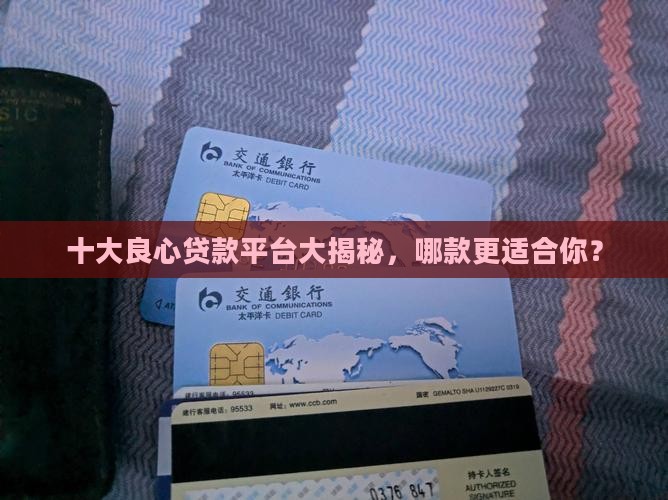 十大好的贷款平台